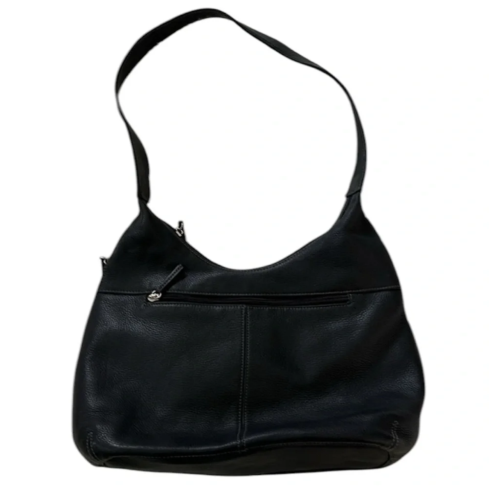 Tignanello Black Leather Bag